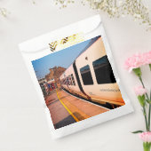 列車の側面 フェイバーバッグ (封をした状態)