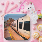 列車の側面 ペーパープレート (パーティー)