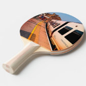 列車の側面 卓球ラケット (正面アングル)