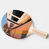 列車の側面 卓球ラケット (横)