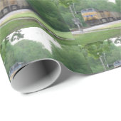 列車の包装紙 ラッピングペーパー (ロールコーナー)