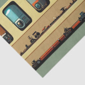列車の包装紙 薄葉紙 (詳細)