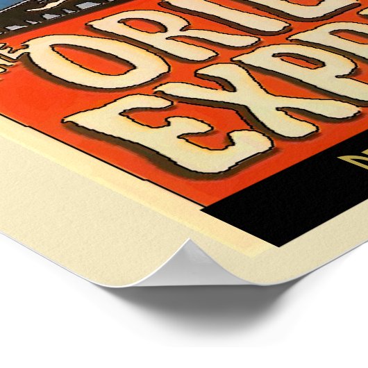 列車の向表現き、文字の個人用設定ポスターの追加 ポスター (角)