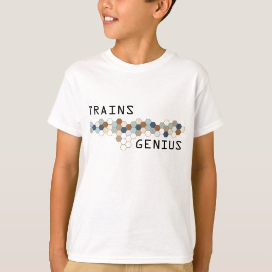 列車の天才 Tシャツ (正面)