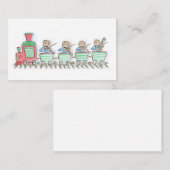 列車の弦楽四重奏 名刺 (正面/裏面)