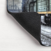 列車の恋人のためのディーゼル機関車のギフト マウスパッド (コーナー)