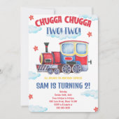 列車の招待状 招待状 (正面)