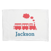 列車の枕箱 枕カバー (正面)