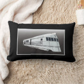 列車の枕 ランバークッション (ブランケット)