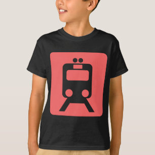 列車の標識 – Tシャツ