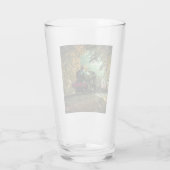 列車の機関車レトロヴィンテージ紅葉 タンブラーグラス (裏面)