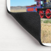 列車の機関車 マウスパッド (コーナー)