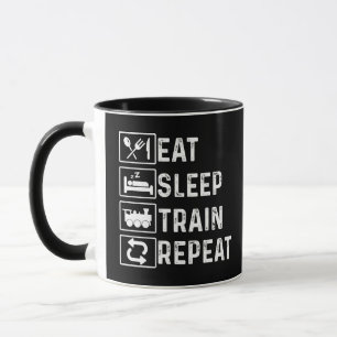 列車の生活 Steam Train Railroad 愛好家 マグカップ