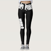 列車の異常なちょうどずんぐりとしたレギンス レギンス (正面)