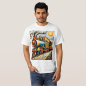 列車の監視1 Tシャツ (正面フル)