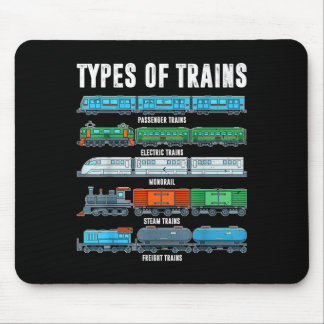 列車の種類Tシャツ トッレル男の子 機関車 息子B マウスパッド
