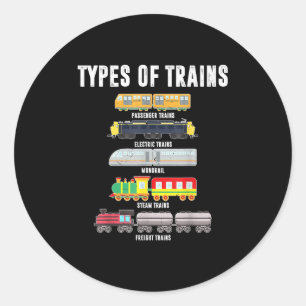 列車の種類Tシャツ・トドラー・ボーイ・ロコモティブ・息子B ラウンドシール