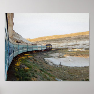 列車の窓から見る ポスター