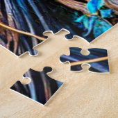 列車の線路が成長し過ぎている ジグソーパズル (側面)