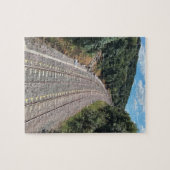列車の線路 ジグソーパズル (横)