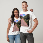 列車の線路 Tシャツ (ユニセックス)