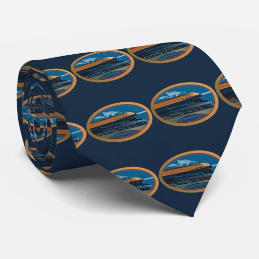 列車の芸術 ネクタイ (ロール)