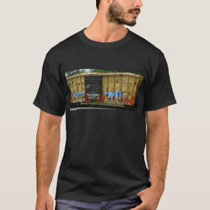 列車の落書き Tシャツ