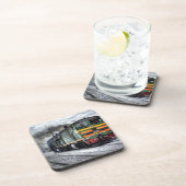 列車の蒸気の鉄道Steampunkエンジンの運命 コースター (右側)
