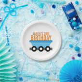 列車の誕生会 ペーパープレート (パーティー)