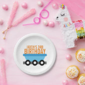 列車の誕生会 ペーパープレート (パーティー)