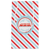 列車の誕生日のギフトバッグ スモールペーパーバッグ (正面)