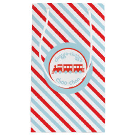 列車の誕生日のギフトバッグ スモールペーパーバッグ