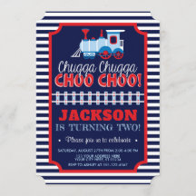 列車の誕生日の招待状|の列車の誕生日のチケット