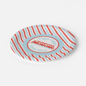 列車の誕生日の紙皿 ペーパープレート (アングル)