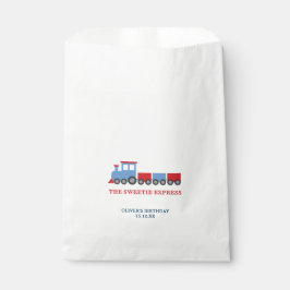 列車の誕生日パーティスウィートバッグ フェイバーバッグ