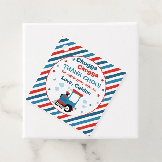 列車の誕生日パーティーデコルChugga Chugga Two Two フェイバータグ (インサイチュ)