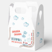 列車の誕生日パーティーデコルChugga Chugga Two Two フェイバーボックス (オープン)