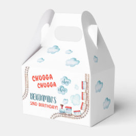 列車の誕生日パーティーデコルChugga Chugga Two Two フェイバーボックス