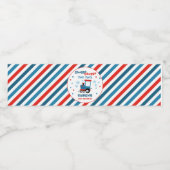 列車の誕生日パーティーデコルChugga Chugga Two Two ペットボトルラベル (シングルラベル)