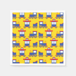 列車の誕生日パーティー スタンダードカクテルナプキン