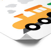 列車の誕生日パーティー ポスター (角)