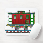 列車の車掌車車のマウスパッド マウスパッド (マウス)