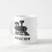 列車の車掌 コーヒーマグカップ (正面左)