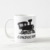 列車の車掌 コーヒーマグカップ (左)