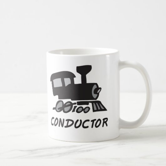 列車の車掌 コーヒーマグカップ (右)