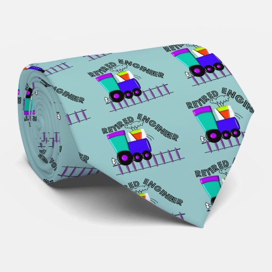 列車の退職したエンジニアの贈り物 ネクタイ (ロール)