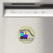 列車の退職したエンジニアの贈り物 マグネット (インサイチュ (食洗機))