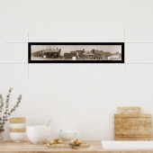 列車の進化の写真1913 ポスター (キッチン)