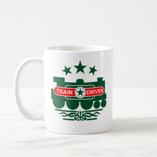 列車の運転手 コーヒーマグカップ (左)