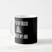 列車の運転手 コーヒーマグカップ (正面左)